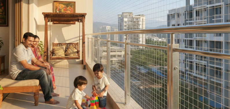Balcony Safety Nets Installation Coimbatore