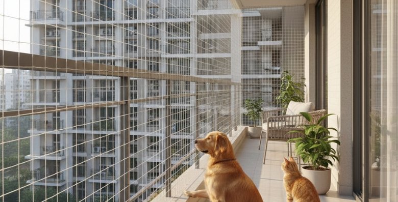 Pets Safety Nets Installation in Vadavalli